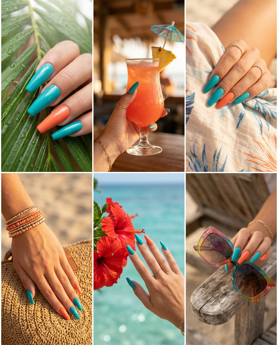 24 Tropical Nail Designs 2026: Your Ultimate Summer Manicure Guide